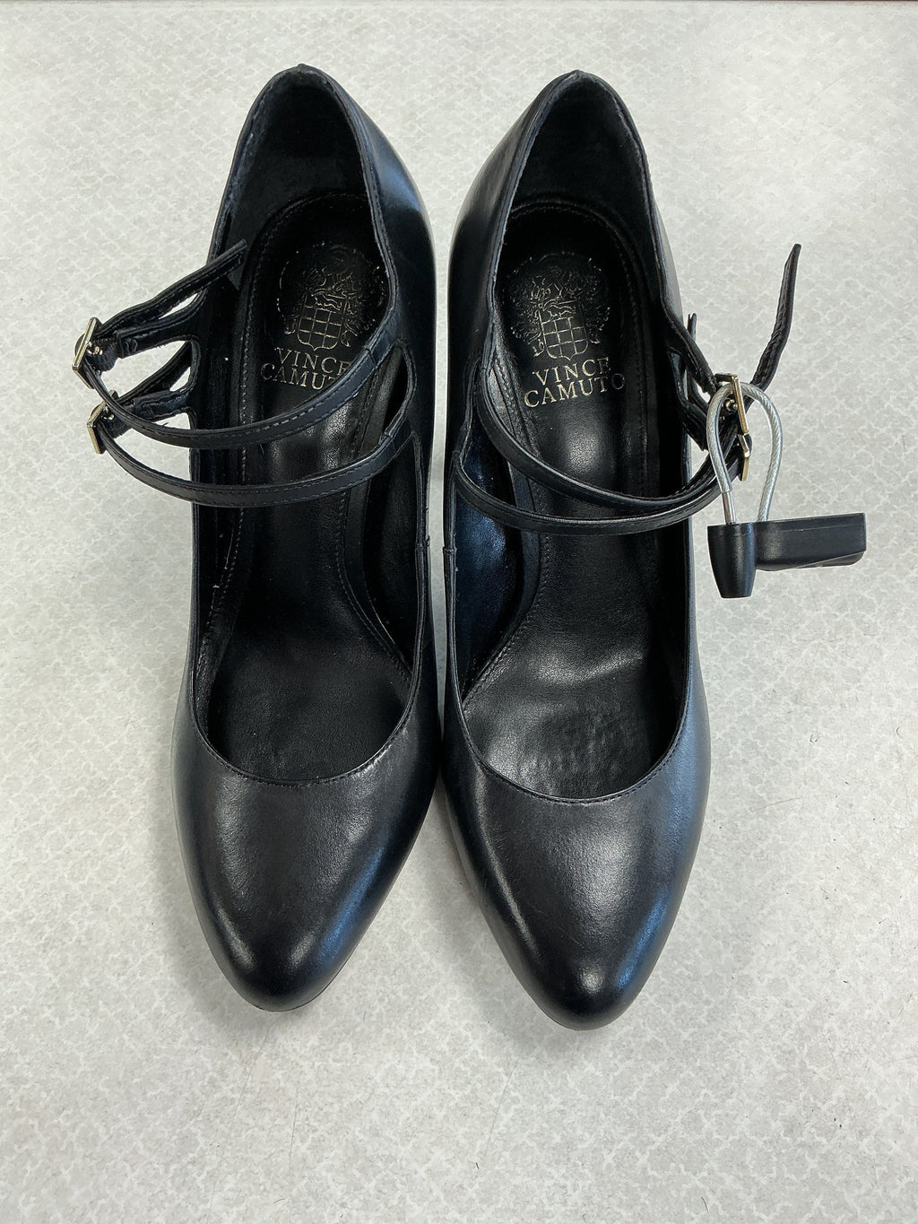 Shoes Heels Block By Vince Camuto In Black, Size:10
