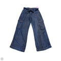 Jeans Wide Leg By 7 For All Mankind In Blue Denim, Size: 14