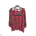 Top 3/4 Sleeve By Maurices In Plaid Pattern, Size: Xxl