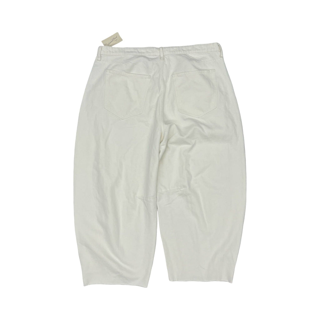 Jeans Straight By Universal Thread In Cream, Size:20