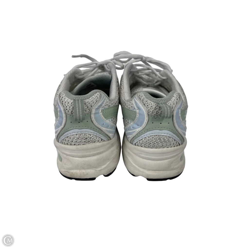 Shoes Athletic By New Balance In Blue & Green, Size: 9