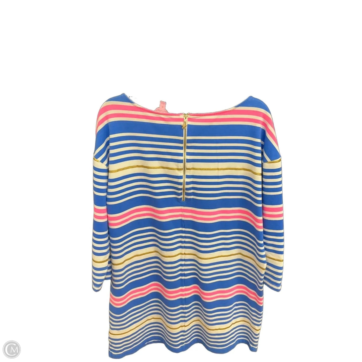 Dress Designer By Lilly Pulitzer In Striped Pattern, Size: Xl