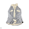 Jacket Shirt By Pol In Blue, Size: M
