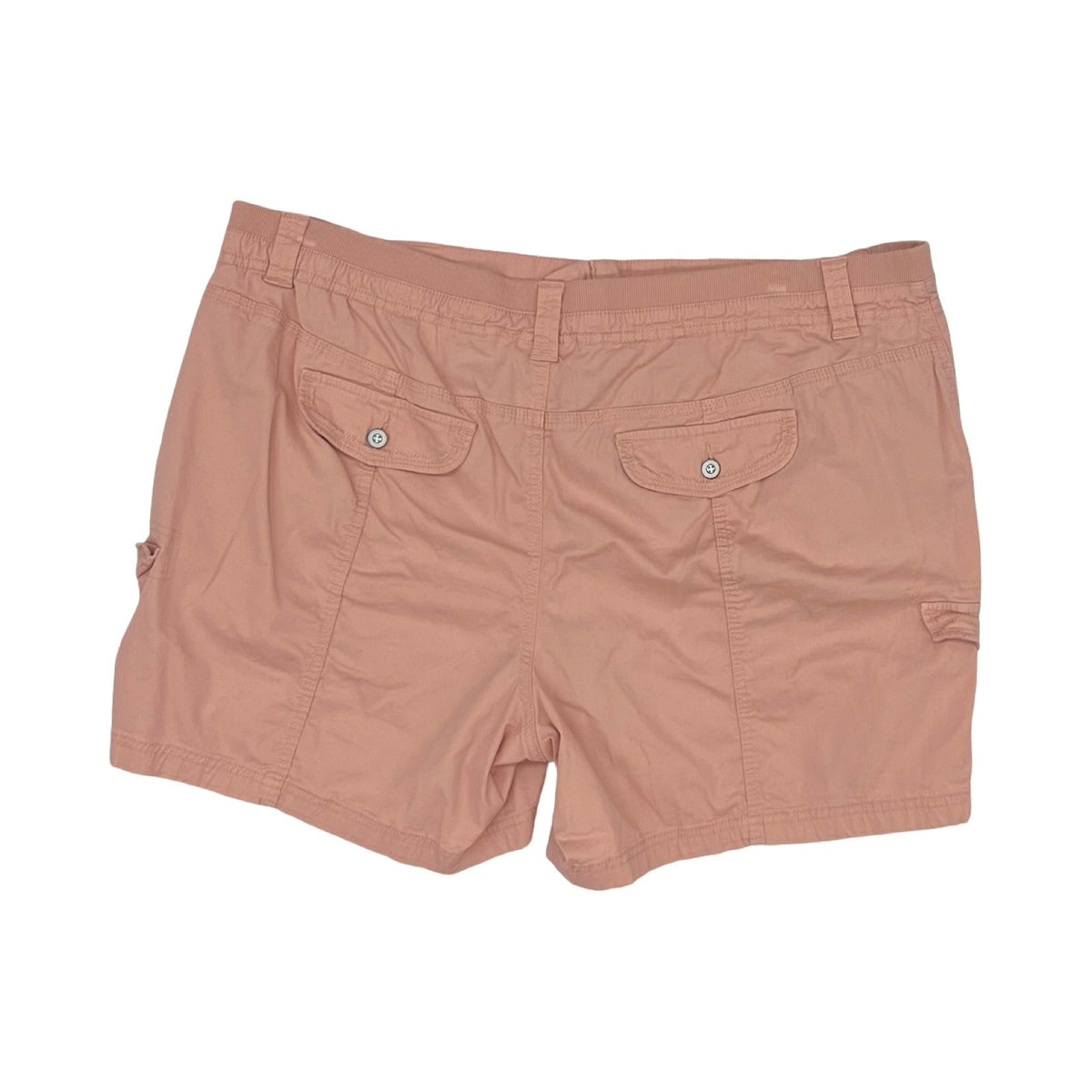 Shortalls By Style And Company In Orange, Size:20