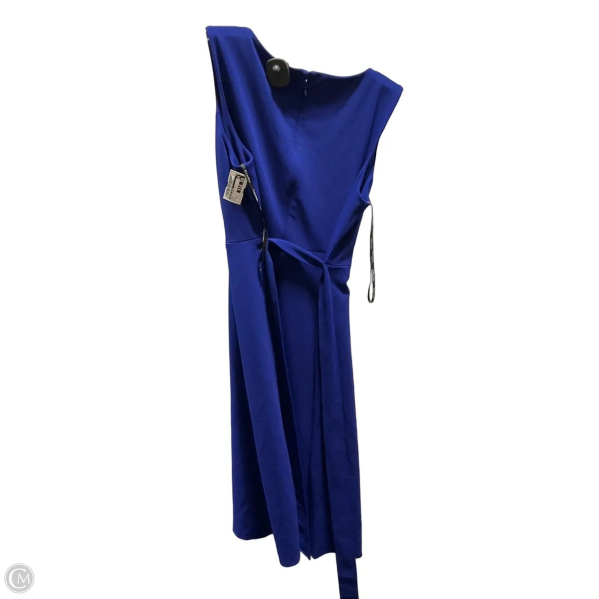 Dress Casual Midi By Calvin Klein In Blue, Size: 16