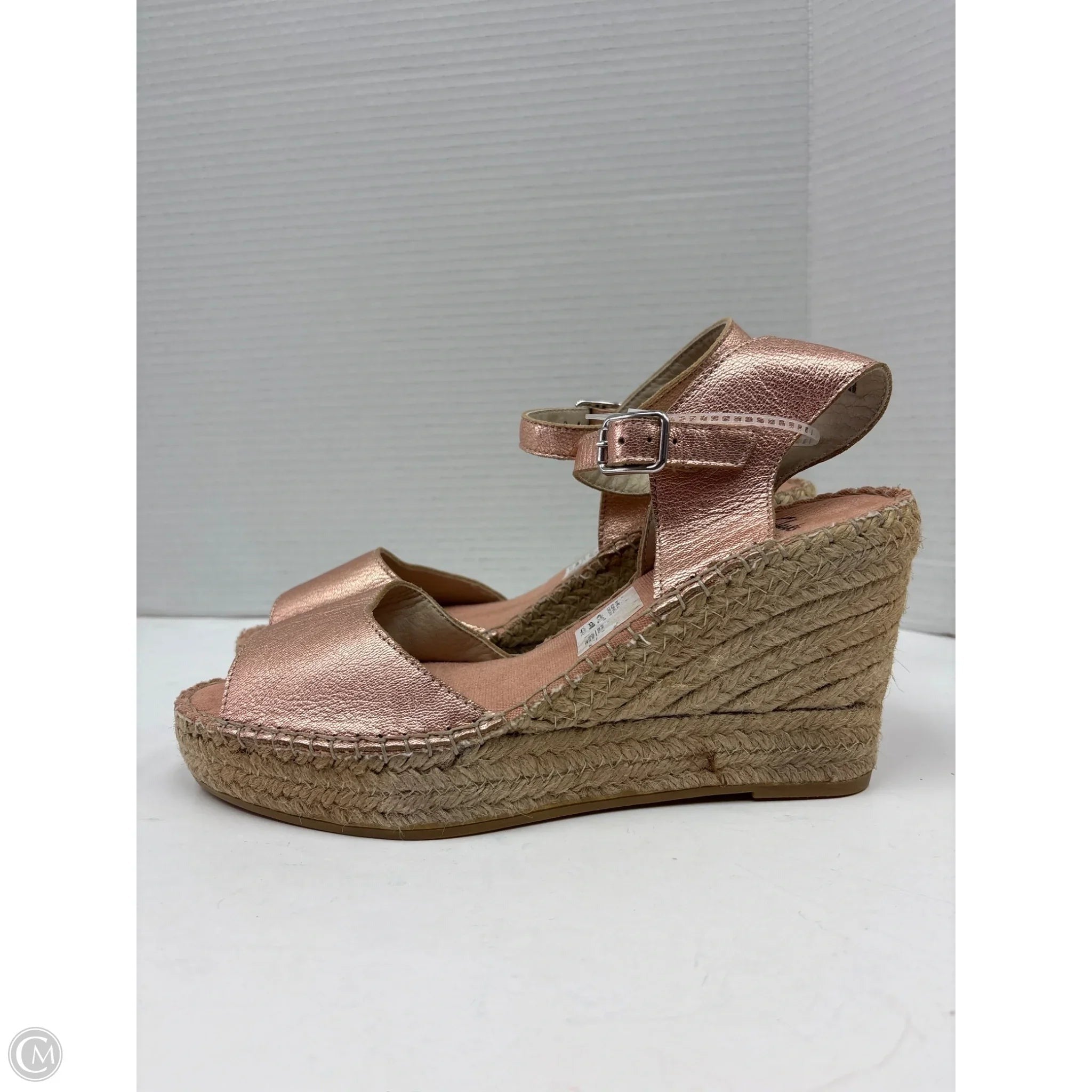 Sandals Heels Block By Clarks In Pink, Size: 9.5