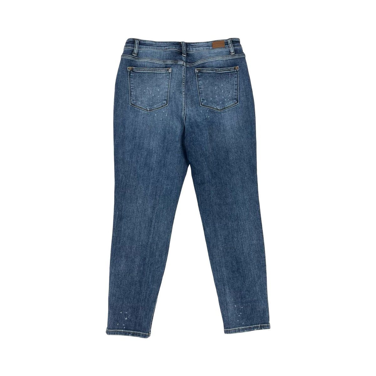 Jeans Straight By Judy Blue In Blue Denim, Size:12