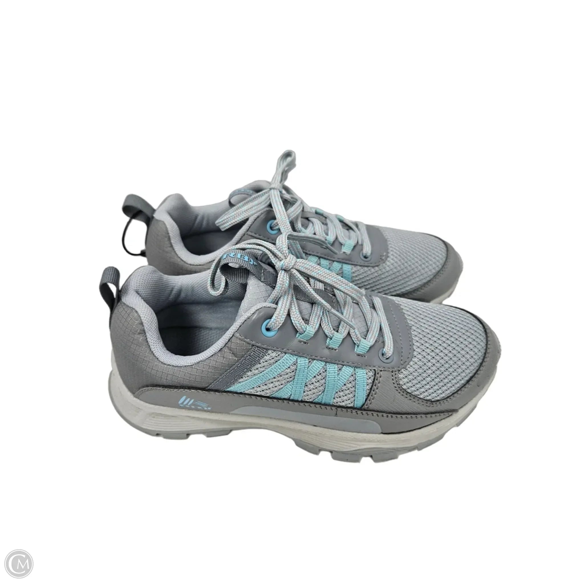 Shoes Athletic By Rbx In Blue & Grey, Size: 7