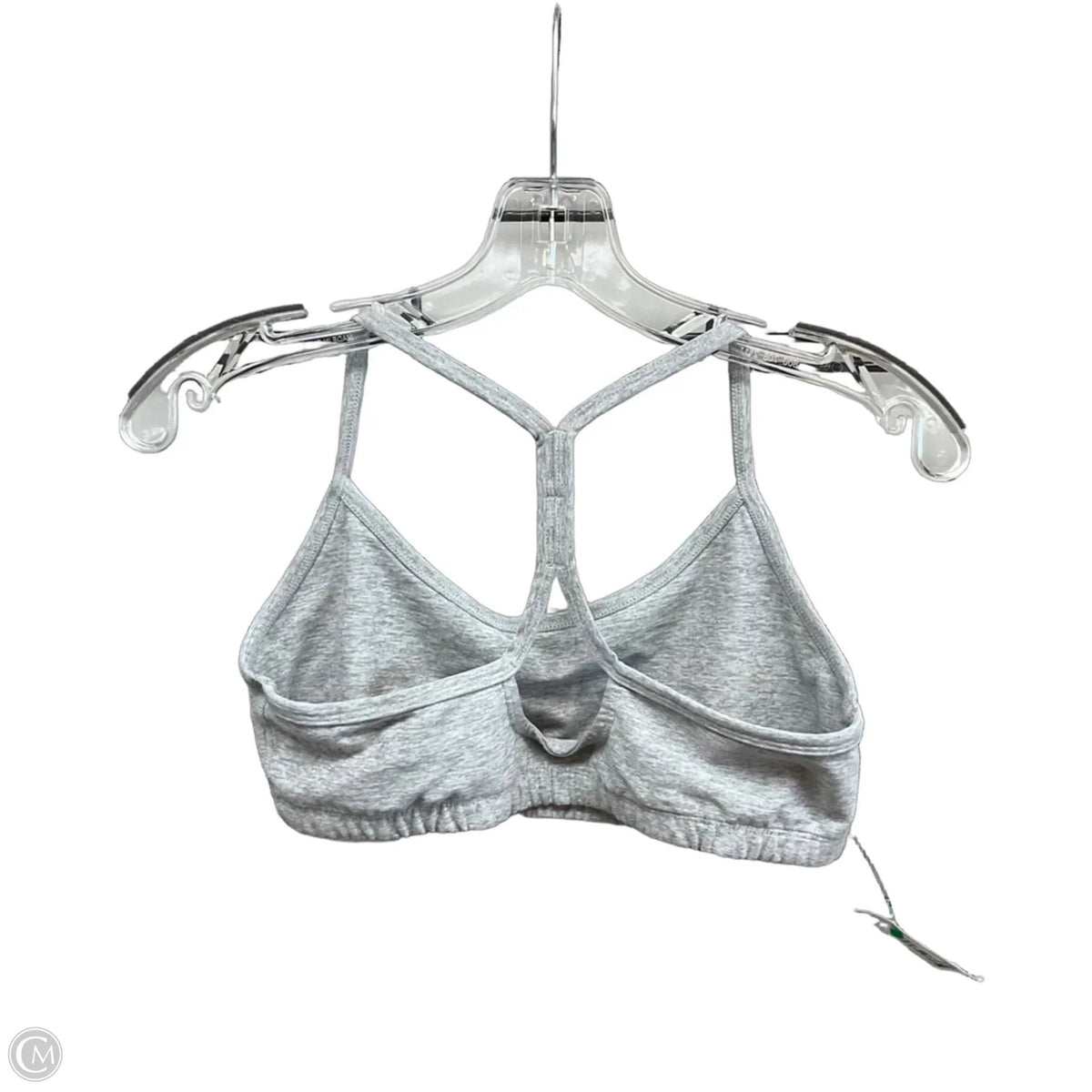 Athletic Bra By Beyond Yoga In Grey, Size: L