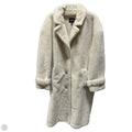 Jacket Faux Fur & Sherpa By Express In Cream, Size: Xl