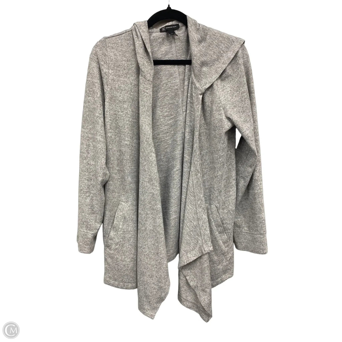 Cardigan By International Concepts In Grey, Size: Xl