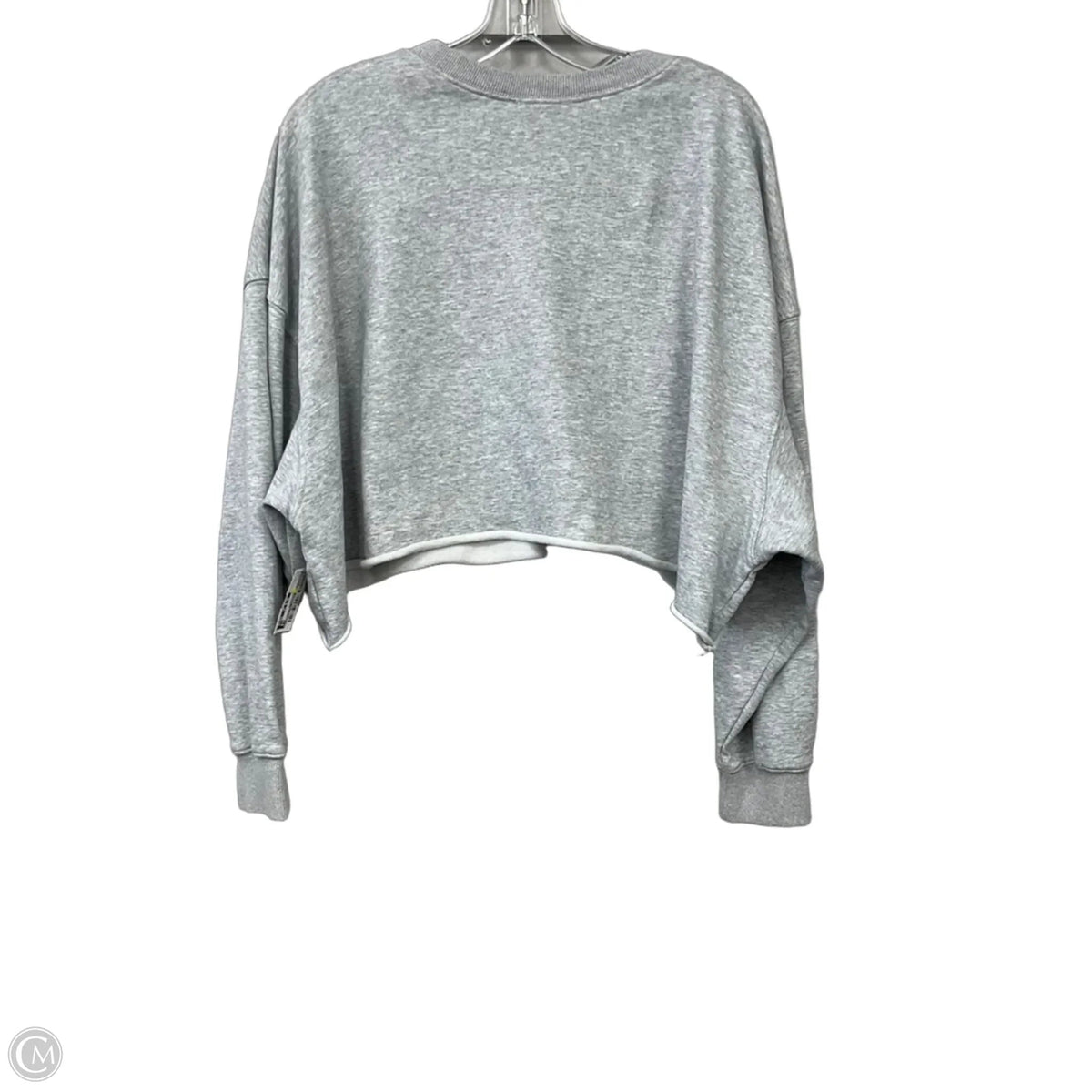 Sweatshirt Crewneck By Peach Love Cream California In Grey, Size: S