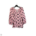 Top Long Sleeve By Crown And Ivy In Pink, Size: L