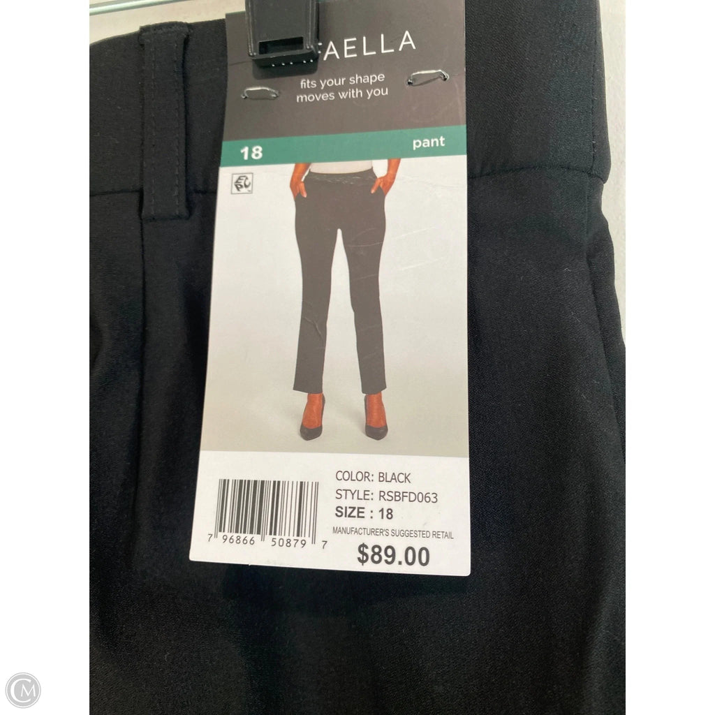Pants Dress By Rafaella In Black, Size: 18