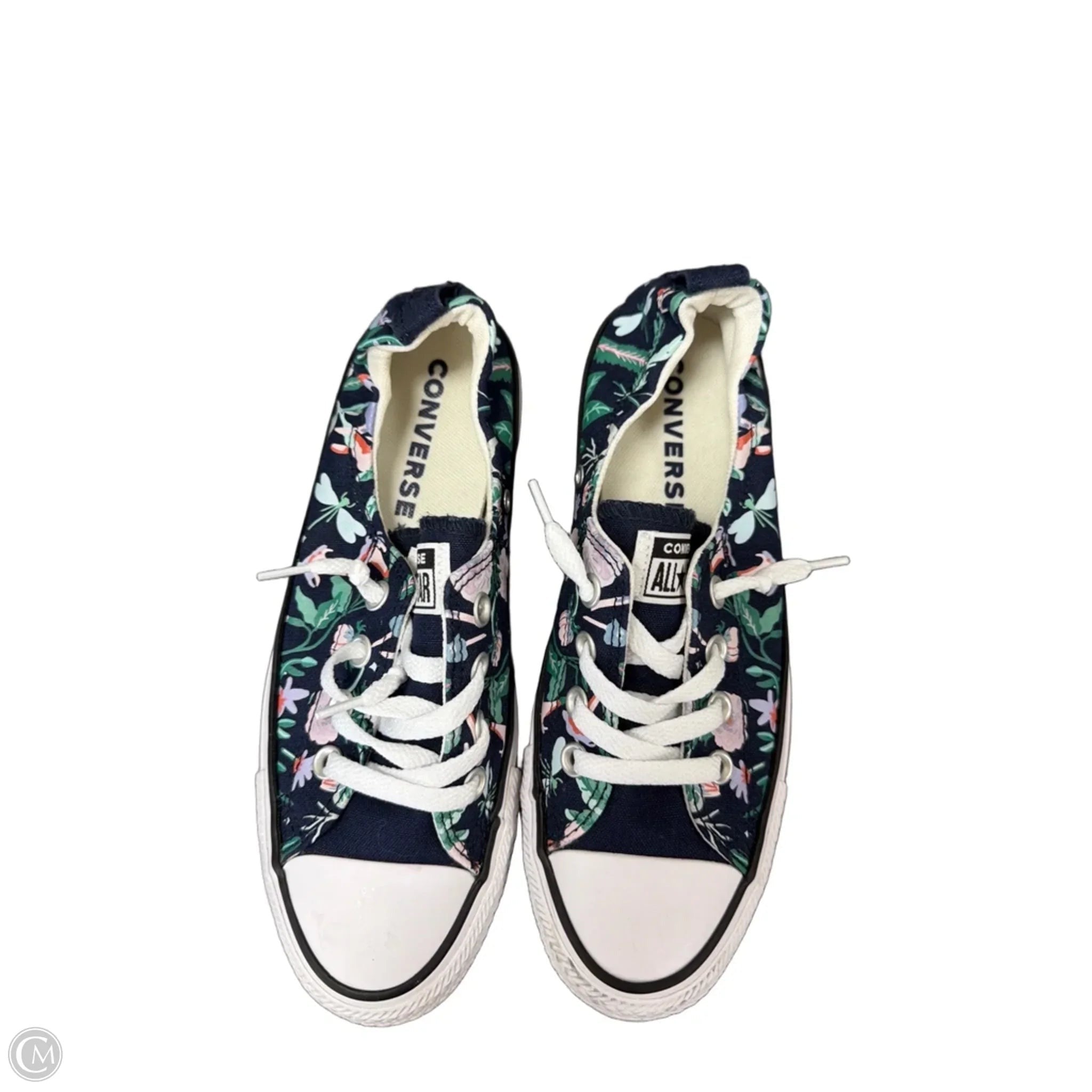 Shoes Sneakers By Converse In Floral Print, Size: 8