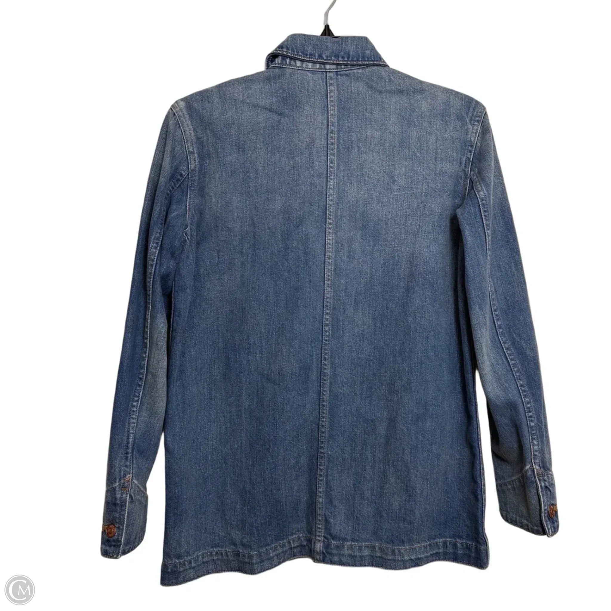 Jacket Denim By Madewell In Blue Denim, Size: Xs