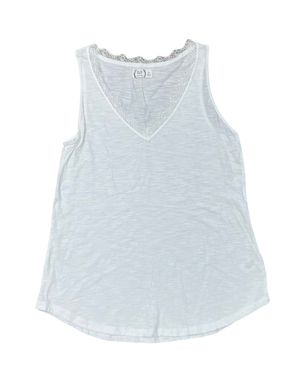 Top Sleeveless By Maurices In Cream, Size:M