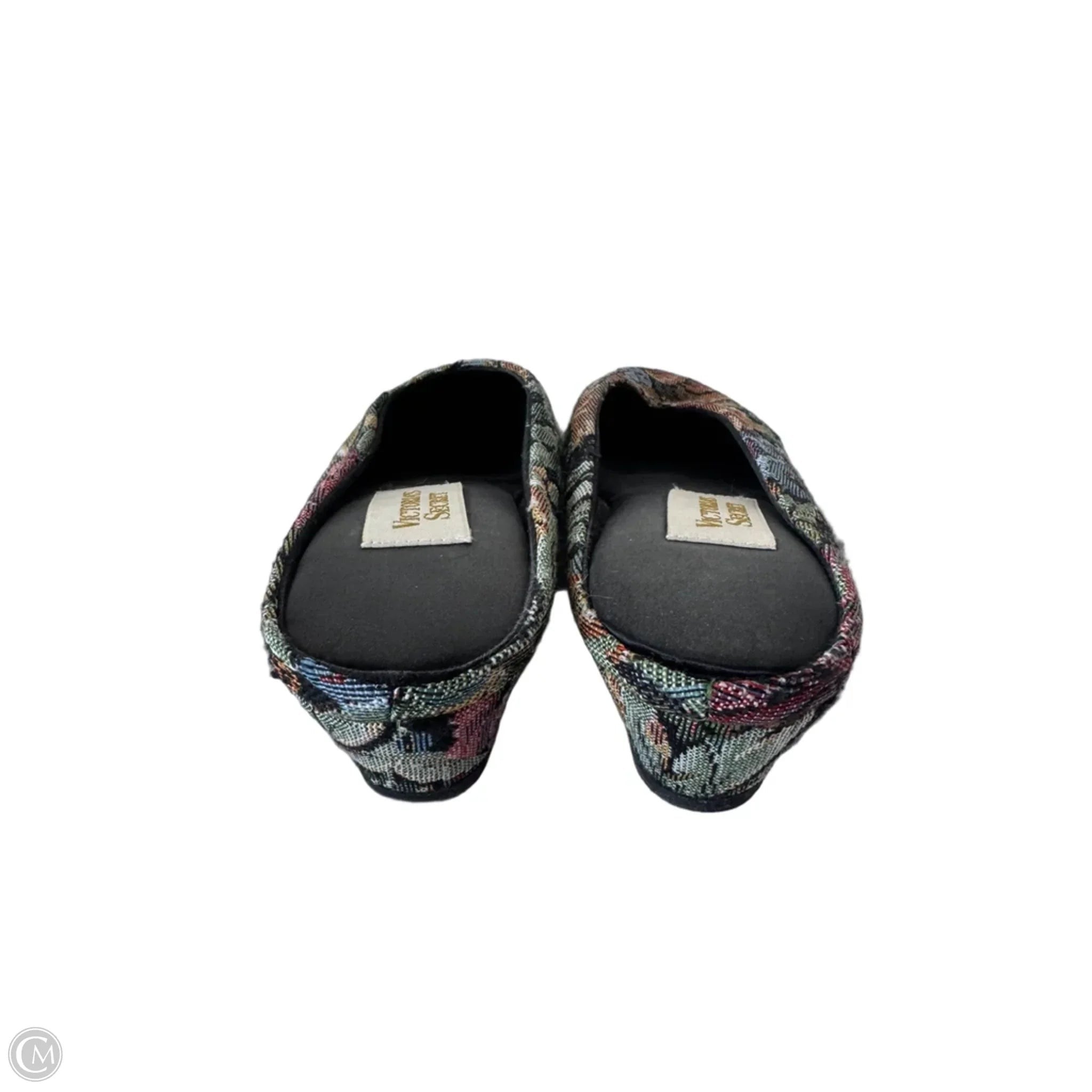 Slippers By Victorias Secret In Green & Tan, Size: 5.5
