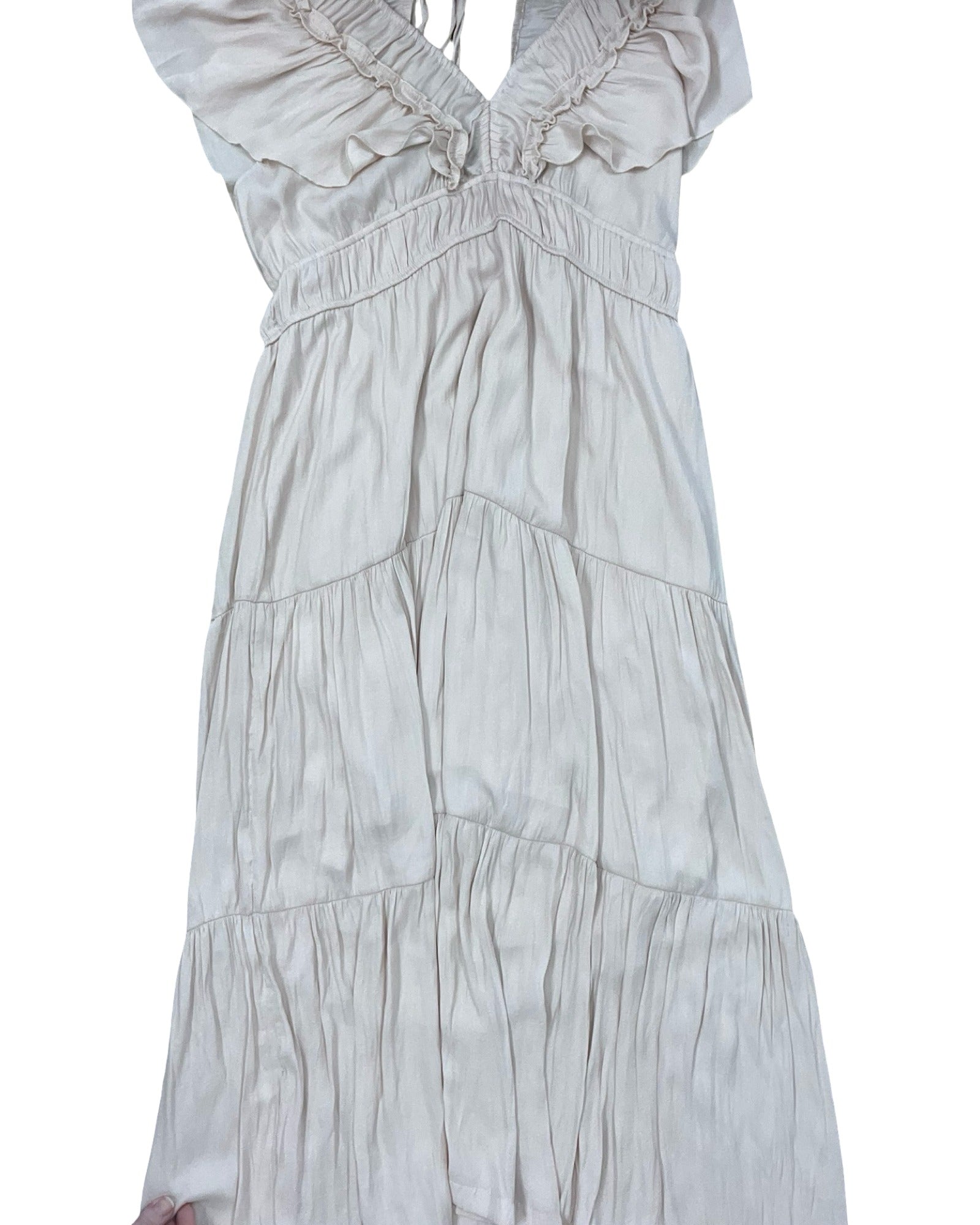 Dress Party Long By Bohme In Beige, Size:Xl