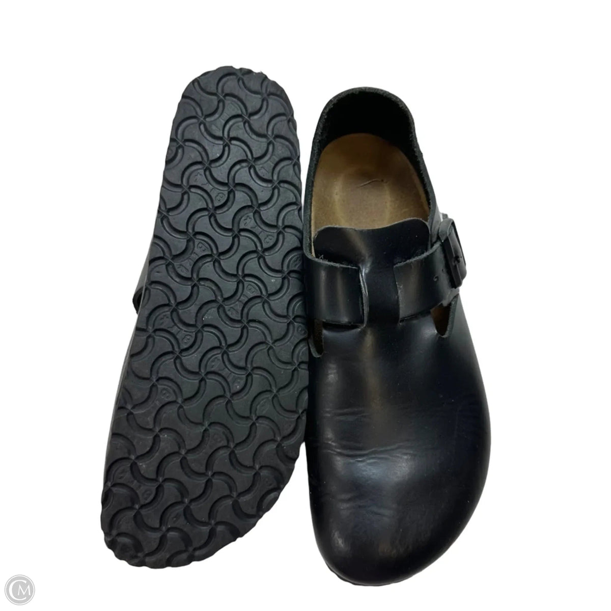 Shoes Flats By Birkenstock In Black, Size: 11