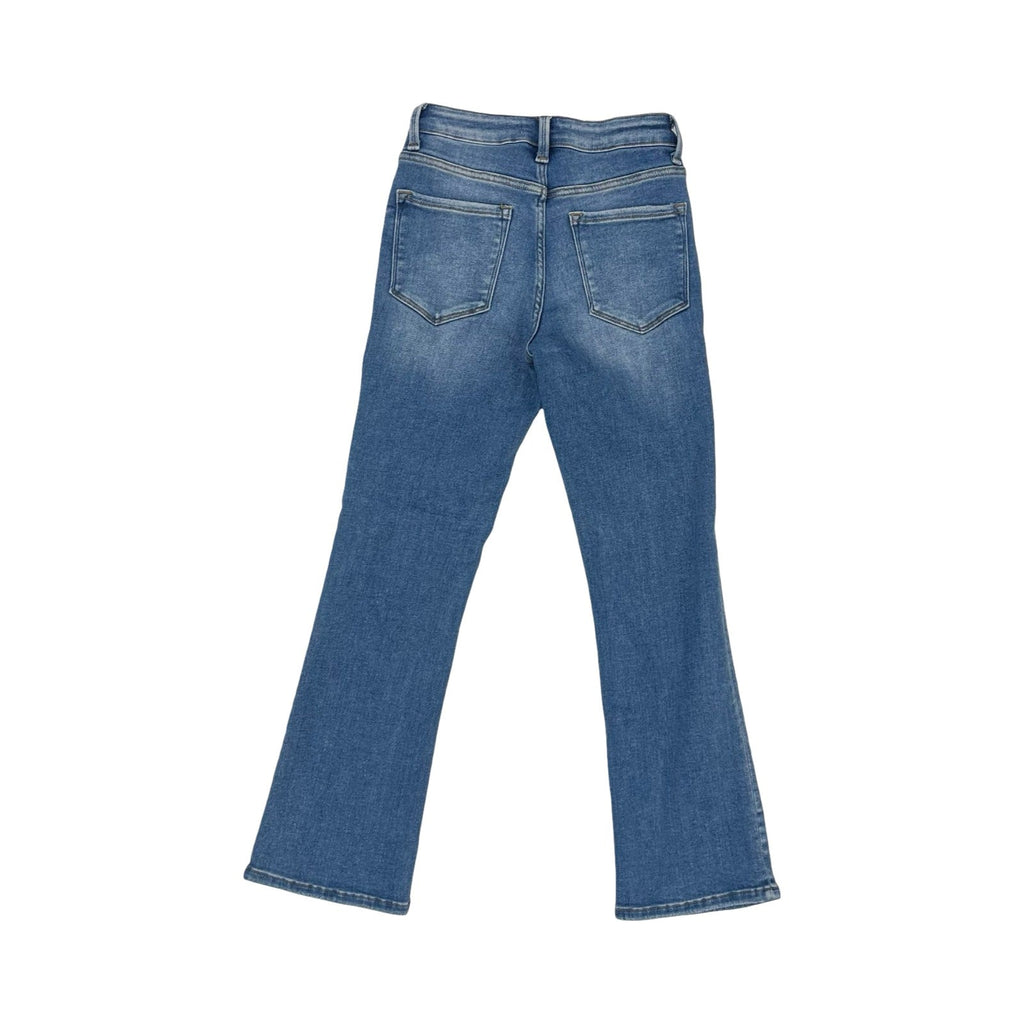 Jeans Straight By Vervet In Blue Denim, Size:2