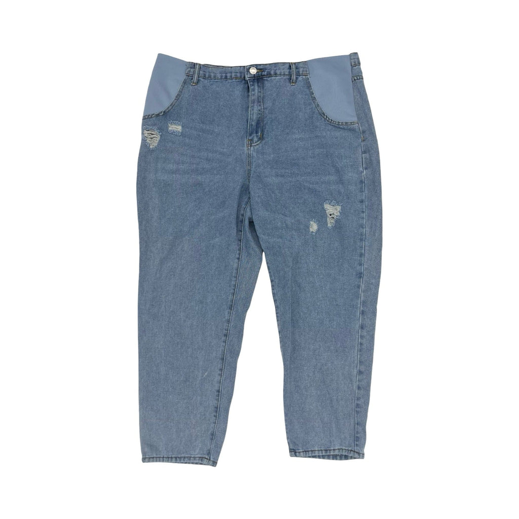 Mat Jeans By Cme In Blue Denim, Size:Xxl