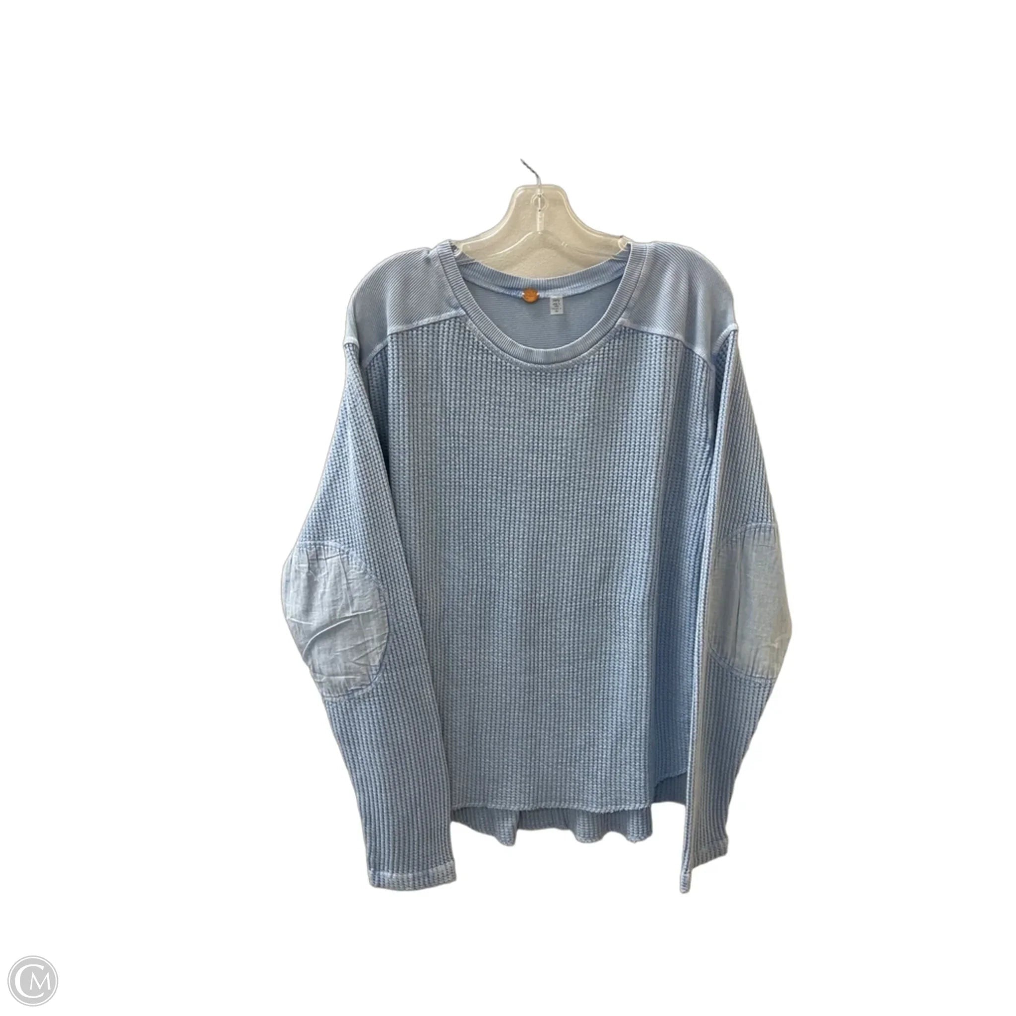 Top Long Sleeve By Free People In Blue, Size: Xs