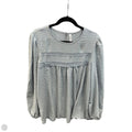 Top Long Sleeve By Clothes Mentor In Blue, Size: 2x