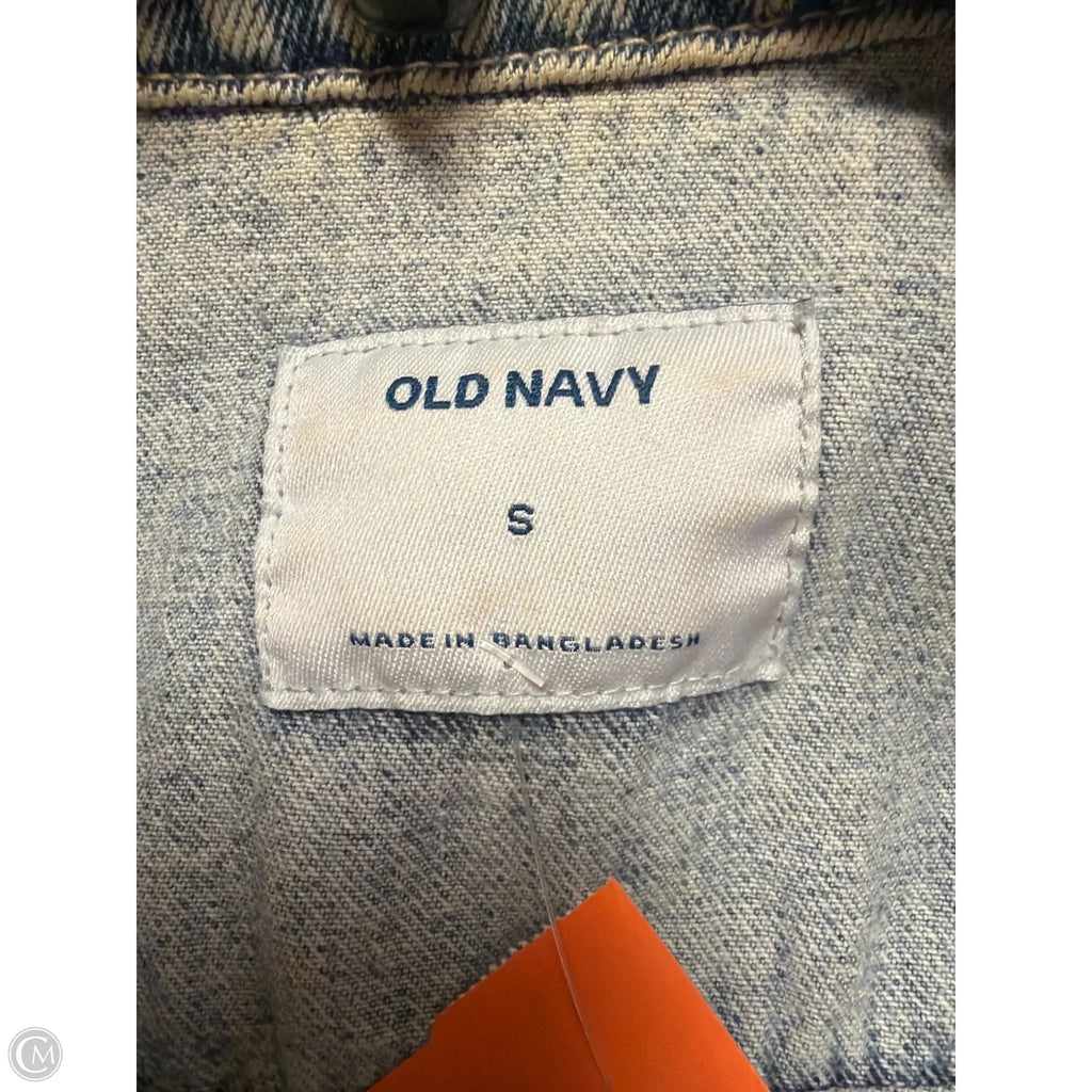 Jacket Denim By Old Navy In Blue Denim, Size: S