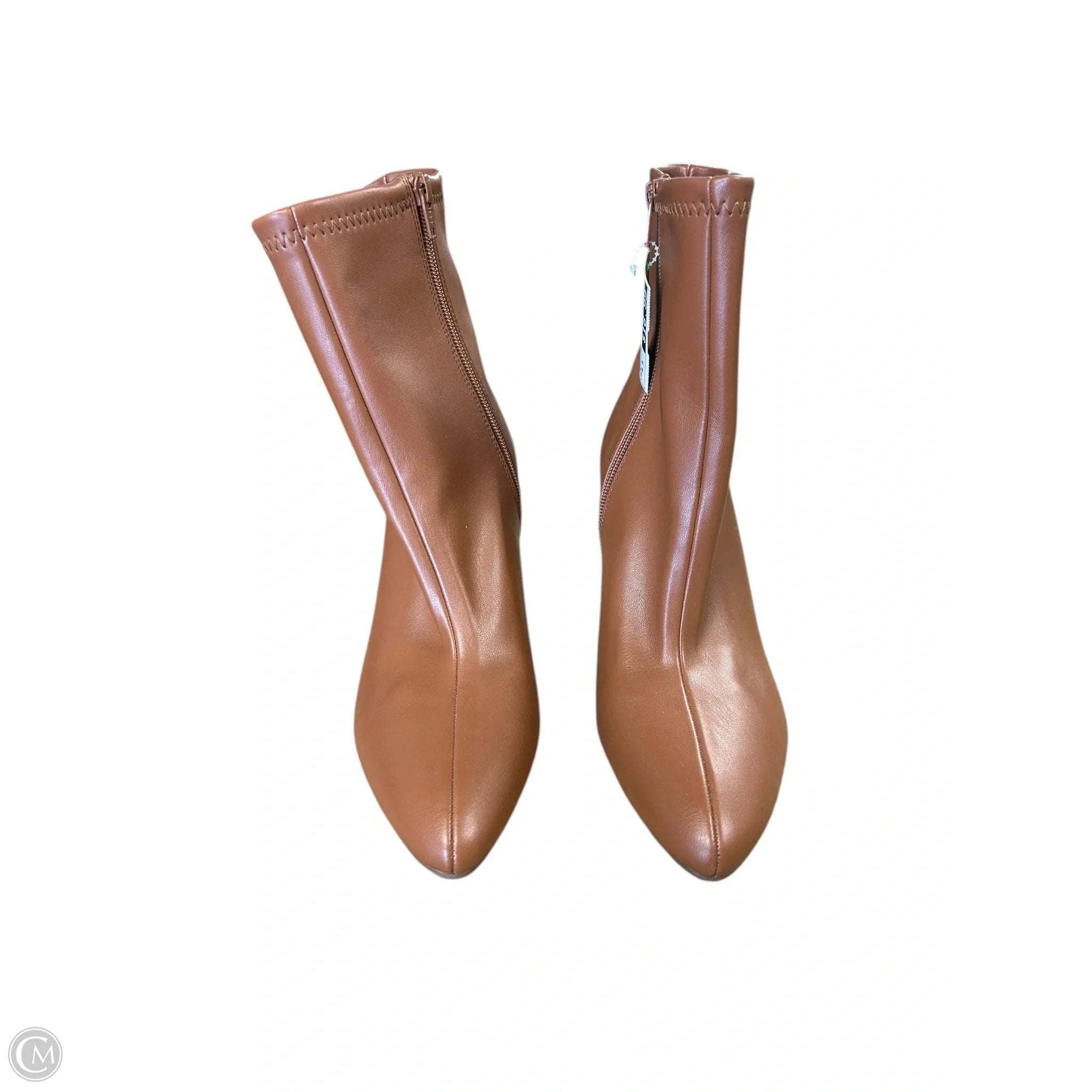 Boots Ankle Heels By A New Day In Brown, Size: 8.5