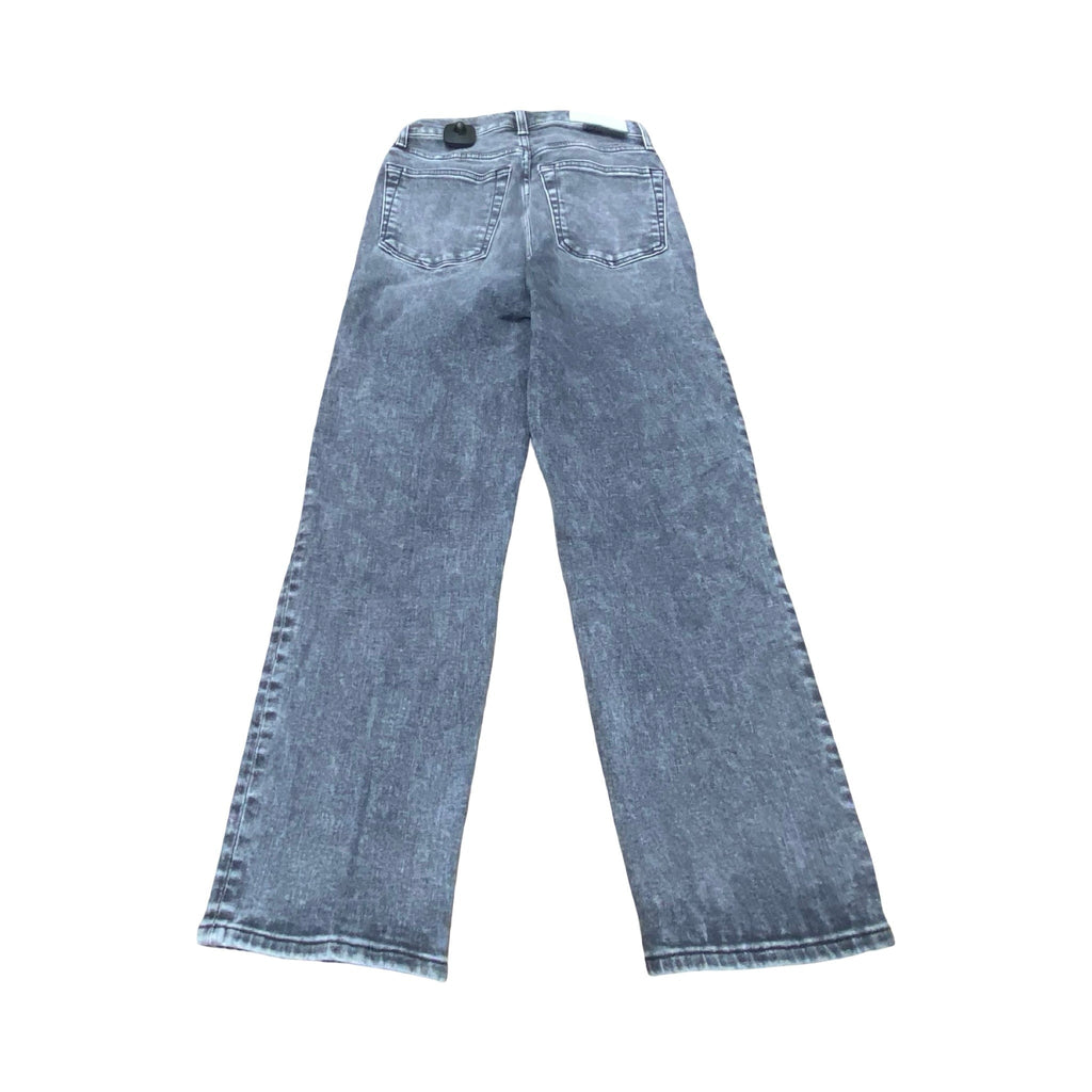 Jeans Straight By Re/Done In Grey Denim, Size:2