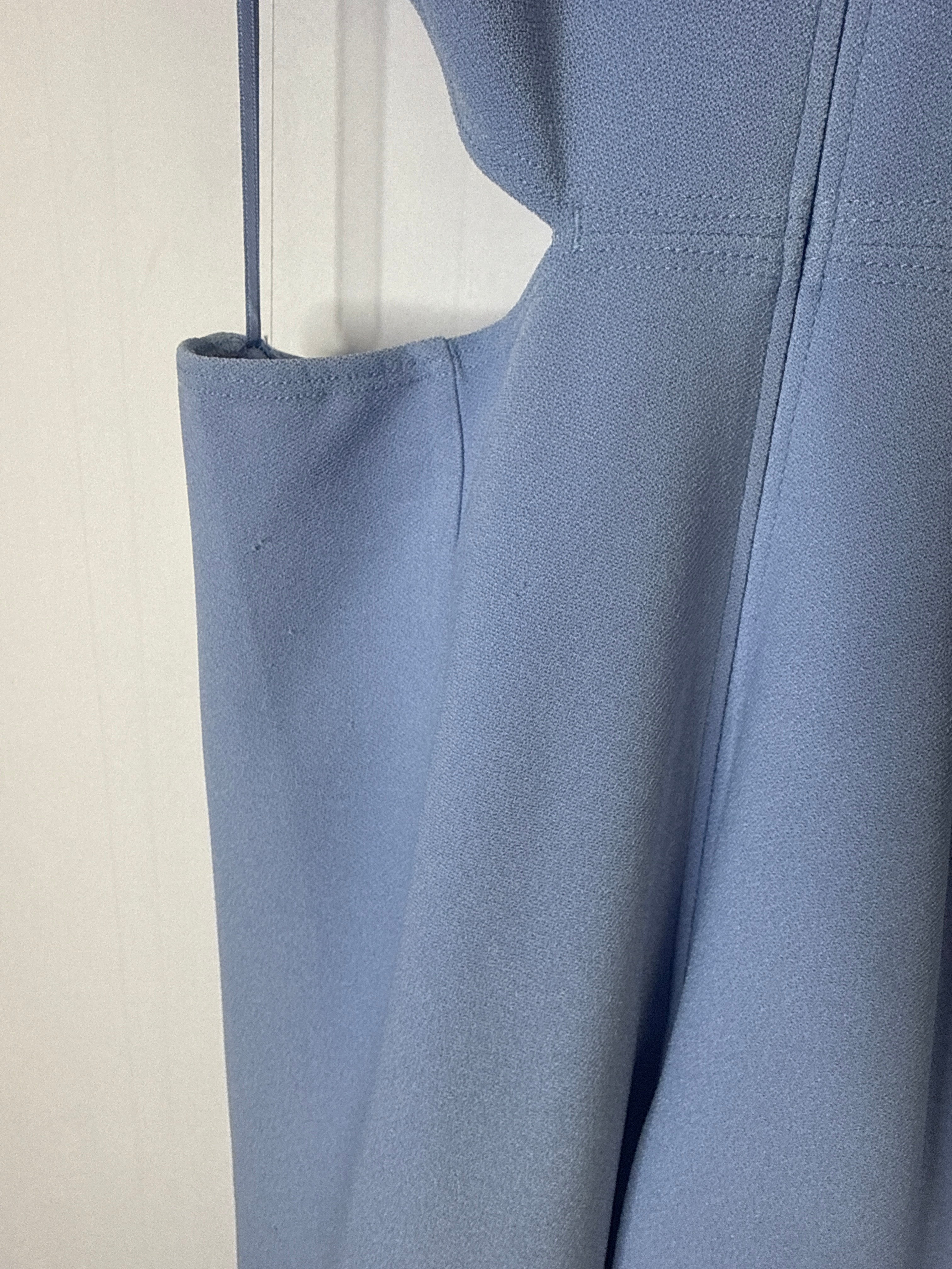 Dress Party Midi By Abercrombie And Fitch In Blue, Size: M