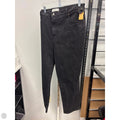 Jeans Straight By Abercrombie And Fitch In Black, Size: 18