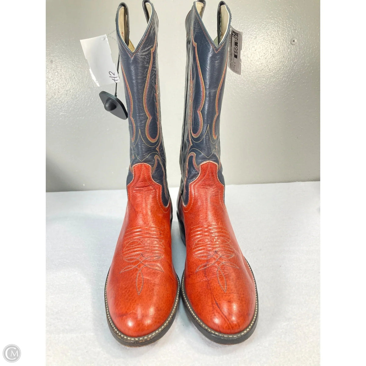 Boots Western By Clothes Mentor In Orange, Size: 6.5
