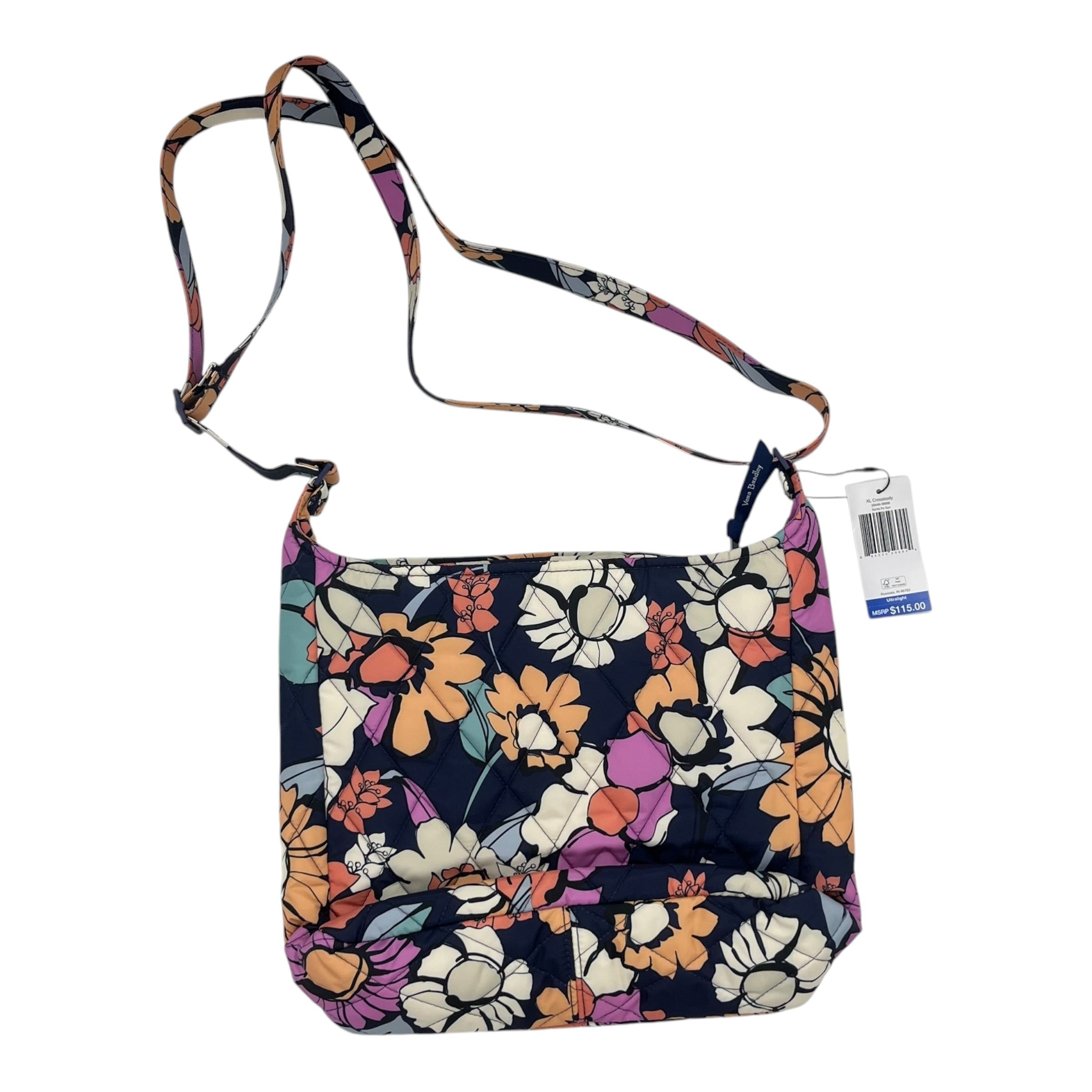 Crossbody By Vera Bradley In Blue, Size:Medium