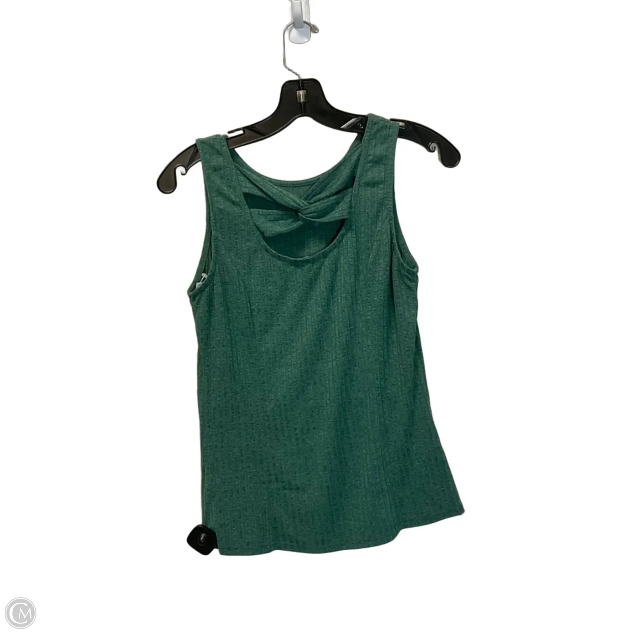 Top Sleeveless By Papermoon In Green, Size: M