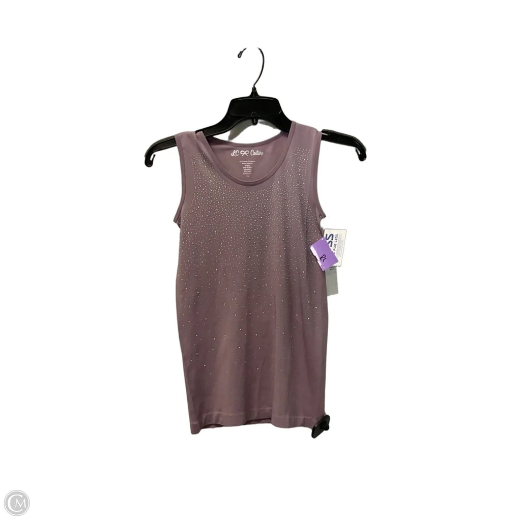 Top Sleeveless By Lc Lauren Conrad In Purple, Size: S