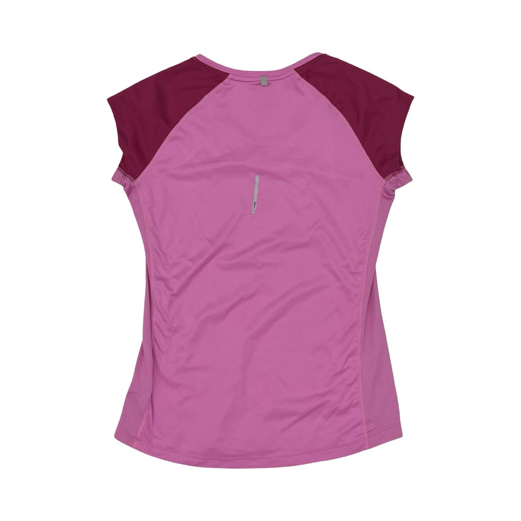 Athletic Top Ss By Nike In Pink, Size:M
