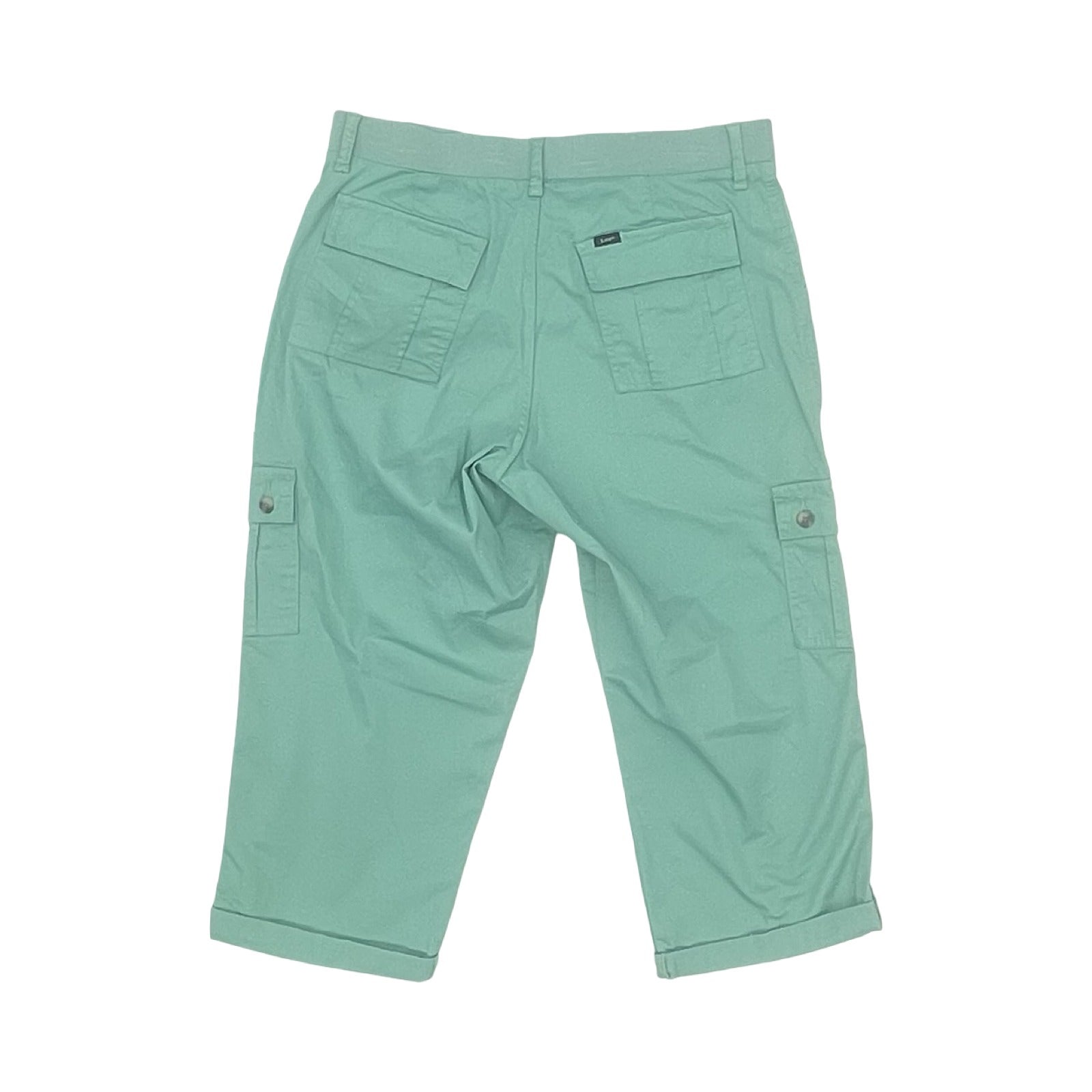 Pants Cropped By Lee In Green, Size:12
