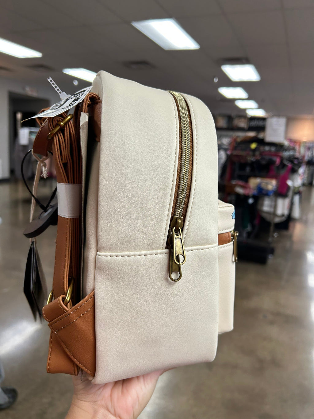 Backpack By Loungefly In Cream, Size:Medium
