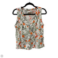 Top Sleeveless By Joie In Orange, Size: L