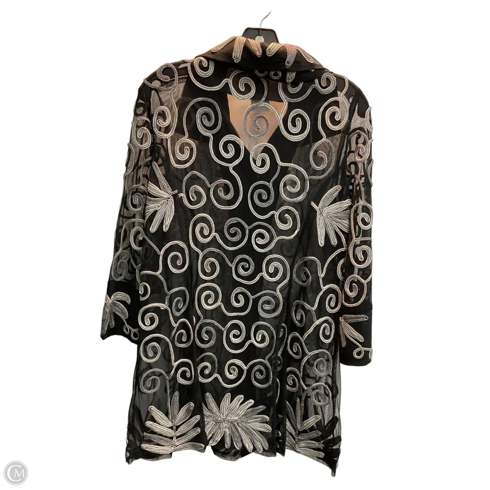 Jacket Other By Parsley & Sage In Black & Grey, Size: M