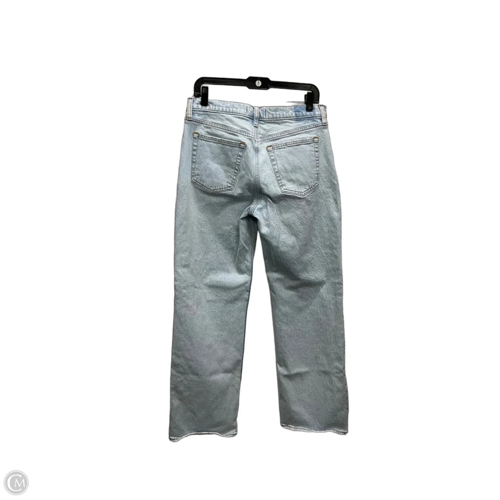 Jeans Straight By Abercrombie And Fitch In Blue Denim, Size: 6
