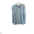 Top Long Sleeve Basic By Trendy Queen In Blue, Size: S