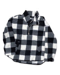 Jacket Faux Fur & Sherpa By Old Navy In Black & White, Size:Xxl