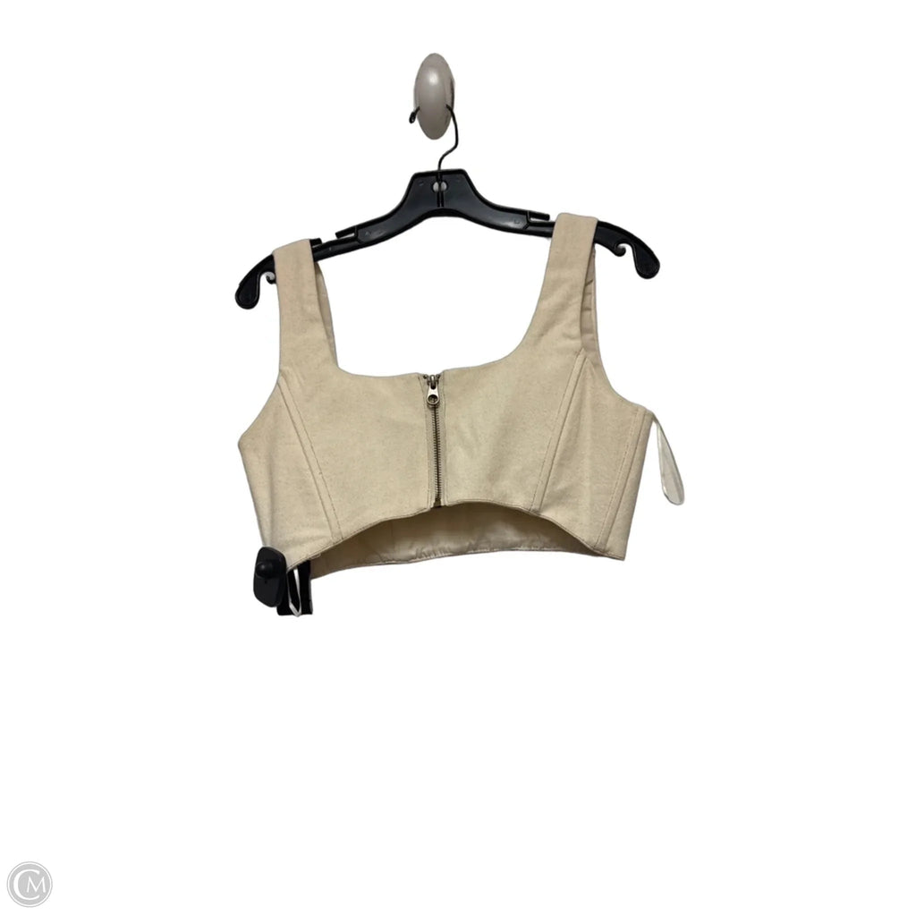 Top Sleeveless By 7 For All Mankind In Beige, Size: S