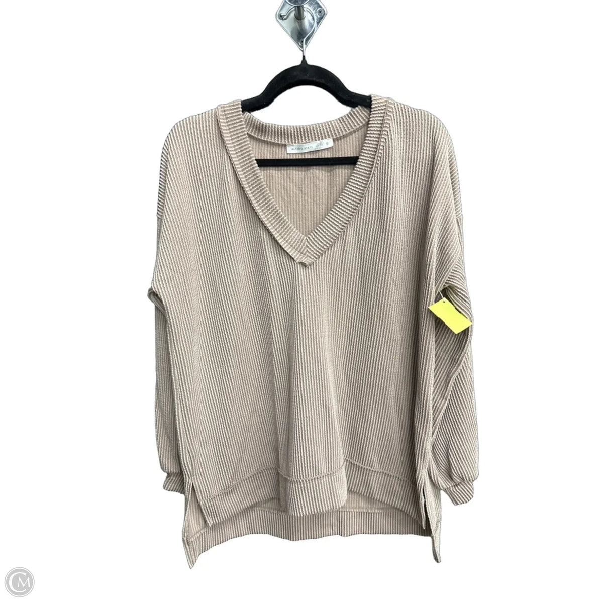 Top Long Sleeve By Altard State In Brown, Size: S