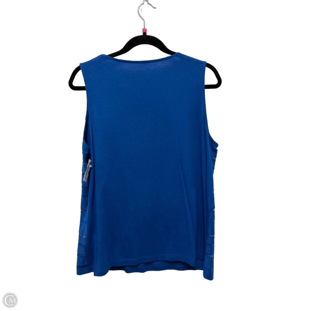 Tank Top By Chicos In Blue, Size: L