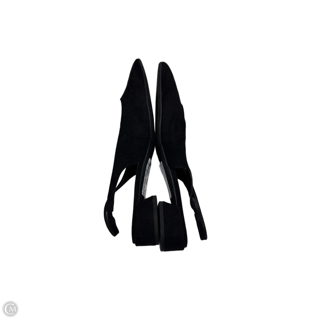 Shoes Flats By A New Day In Black, Size: 10