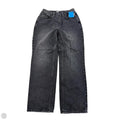 Jeans Straight By Good American In Black Denim, Size: 4